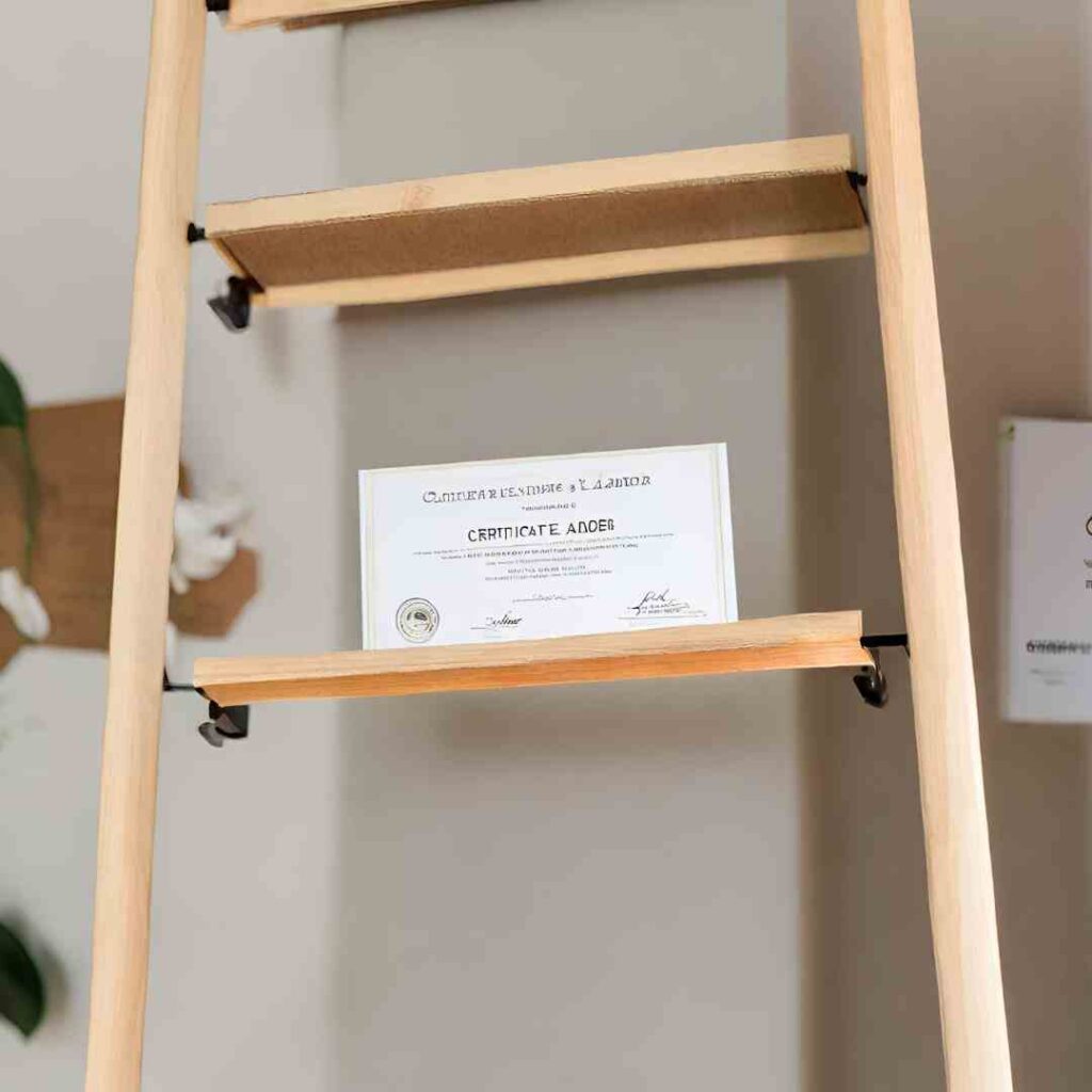Certificate Ladder Rack